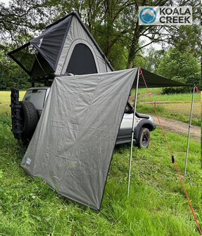 KOALA CREEK&reg; FREEDOM daktent  luifel grijs 400x220 cm.  