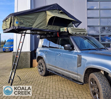 KOALA CREEK TEIDE 160L-V2 OVERLANDER softcover daktent ranger groen